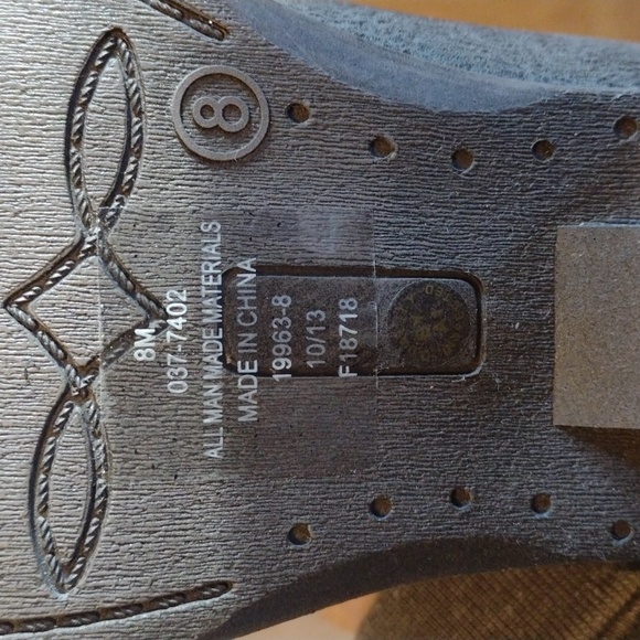 Arizona Jean Booties  Brown Size 8 NWT - Picture 4 of 6